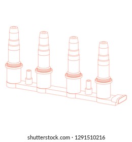 Ignition Coil Electric Auto Part