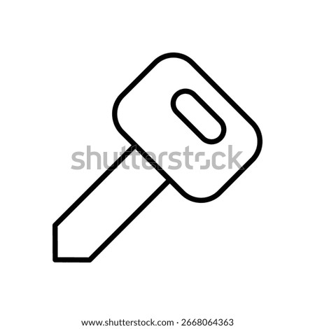 Ignition icon vector stock illustration