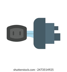 Ignition Vector Flat Icon Design