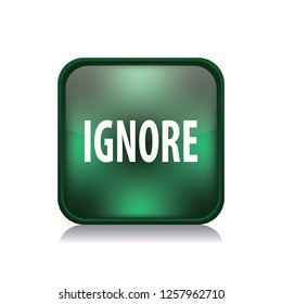 Ignore vector button, web design element