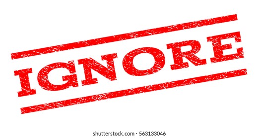 Ignore watermark stamp. Text caption between parallel lines with grunge design style. Rubber seal stamp with unclean texture. Vector red color ink imprint on a white background.