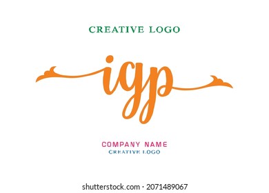 IGP lettering logo is simple, easy to understand and authoritative