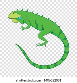 Iguana icon. Cartoon illustration of iguana vector icon for web