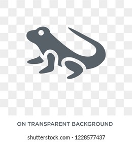 iguana icon. Trendy flat vector iguana icon on transparent background from animals collection. 