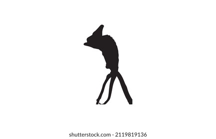 iguana vector illustration design black and white