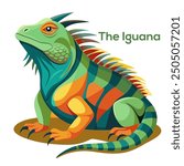 The Iguana, Victors, Image, Color, Animals, Ai Content Generate