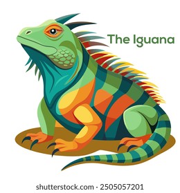 The Iguana, Victors, Image, Color, Animals, Ai Content Generate