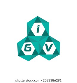 IGV creative minimalist letter logo. IGV unique vector initials alphabet letter logo design
