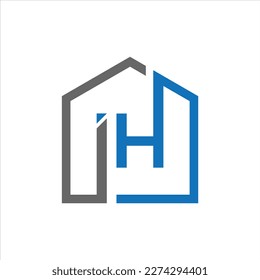 diseño vectorial de plantilla de hogar