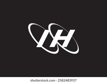 IH letterr logo and  initial logo design
