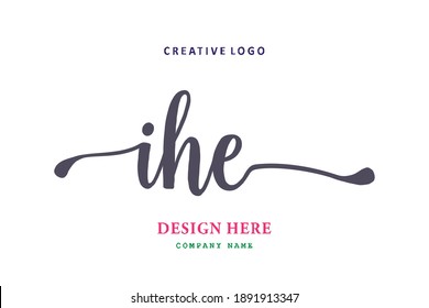 IHE lettering logo is simple, easy to understand and authoritative