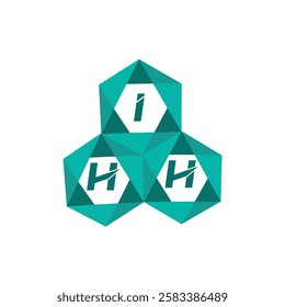 IHH creative minimalist letter logo. IHH unique vector initials alphabet letter logo design
