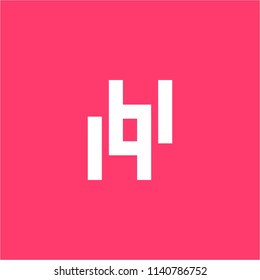 IHI, IBI, IPI, IBPI initials letter logo