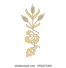 IHS SYMBOLS OF THE CATHOLIC CHURCH, WITH CROSSES DECORATED FOR SACRED DRESSES