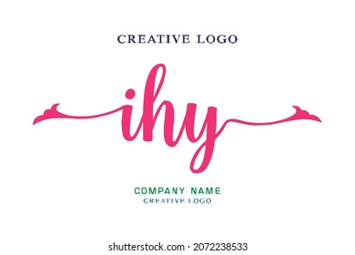 IHY lettering logo is simple, easy to understand and authoritative