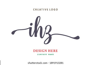 IHZ lettering logo is simple, easy to understand and authoritative