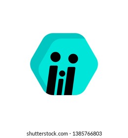 ii letter logo design simple logo