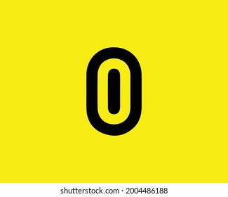 i and ii letter logo design vector template