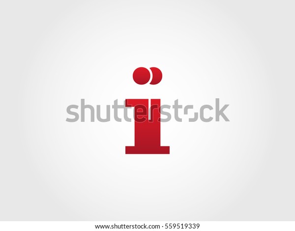 Ii Lowercase Logotype Stock Vector (Royalty Free) 559519339