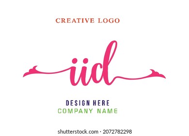 El logotipo de la inscripción IID es sencillo, fácil de entender y autoritario