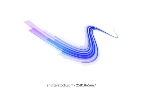 Iight background, speed, wavy, swirl,curve,speedy,vector. Abstract background rotational border lines. Neon stripes in the form of drill, turns and swirl.