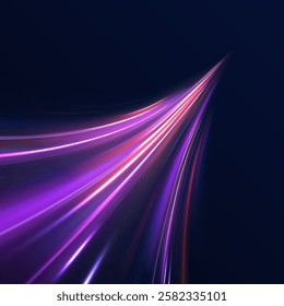 Iight background, speed, wavy, swirl,curve,speedy,vector. Abstract background rotational border lines. Neon stripes in the form of drill, turns and swirl.