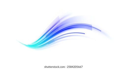 Iight background, speed, wavy, swirl,curve,speedy,vector. Abstract background rotational border lines. Neon stripes in the form of drill, turns and swirl.