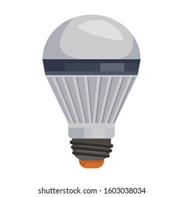 Iight bulb vector icon.Cartoon vector icon isolated on white background light bulb.