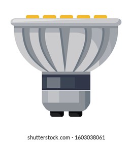 Iight bulb vector icon.Cartoon vector icon isolated on white background light bulb.