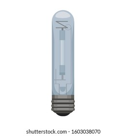 Iight bulb vector icon.Cartoon vector icon isolated on white background light bulb.