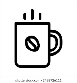 IIlustration Vector graphics of Coffee icon