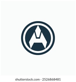 Iitials logo of A simple strong memorable