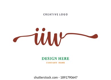 IIW lettering logo is simple, easy to understand and authoritative