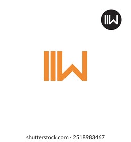 IIW Logo Letter Monogram Design