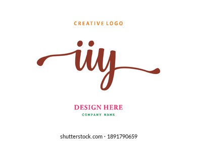 IIY lettering logo is simple, easy to understand and authoritative