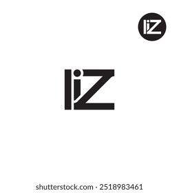 IIZ Logo Letter Monogram Design