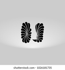 IJ Logo, Decorative, Romantic
