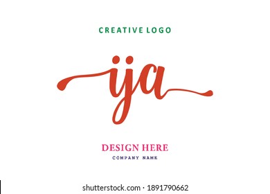 IJA lettering logo is simple, easy to understand and authoritative