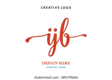 El logo de la IJB con letras es sencillo, fácil de entender y con autoridad