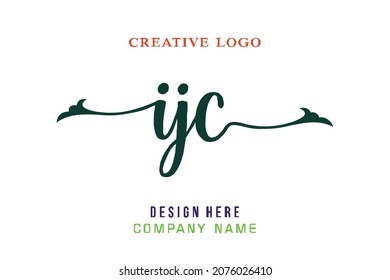 El logotipo de las letras del IJC es sencillo, fácil de entender y autoritario