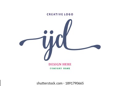 IJD lettering logo is simple, easy to understand and authoritative