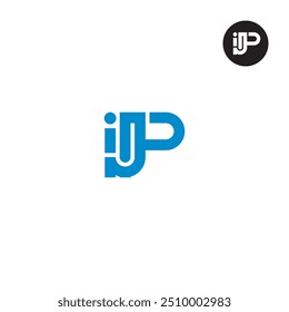 IJP Logo Letter Monogram Design