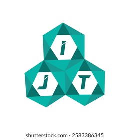 IJT creative minimalist letter logo. IJT unique vector initials alphabet letter logo design
