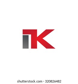 IK company linked letter logo