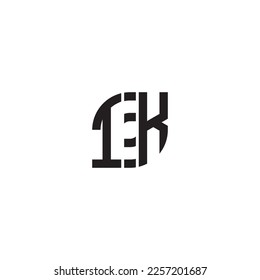 IK leaf concept in high quality professional design that will print well across any print media