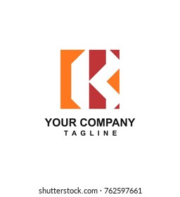 IK letter logo