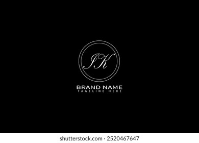 IK Letter Logo kreatives Design. IK einzigartiges Design. Logo-Design für IK-Buchstaben auf schwarzem Hintergrund.