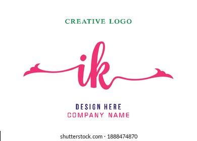 El logo de la inscripción IK es sencillo, fácil de entender y autorizado
