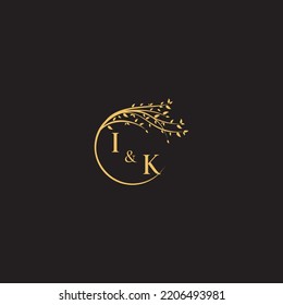 IK nature tree concept in high quality professional design that will print well across any print media