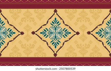 Ikat abstract ethnic art.seamless pattern in tribal,folk embroidery,and Asian style.
Aztec geometric art ornament print.Design for carpet,cover.wallpaper,wrapping,fabric,clothing.